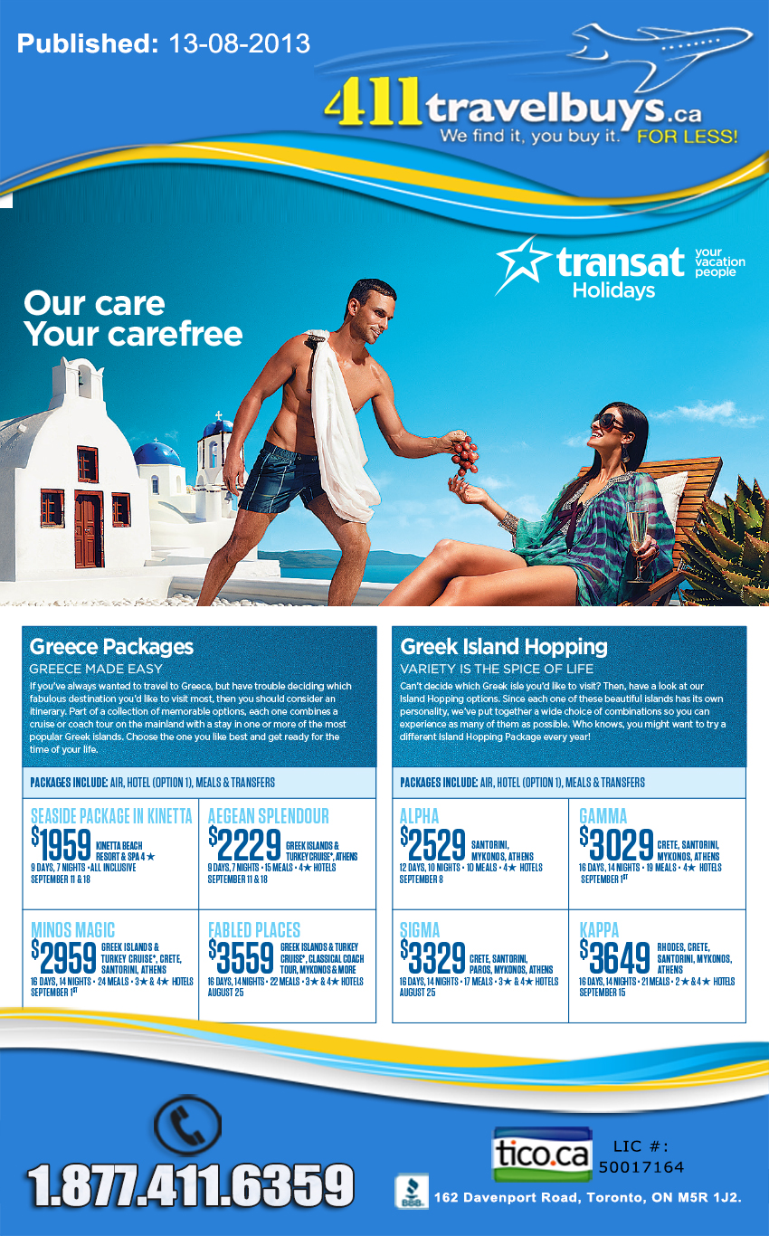 Greece Island Deals